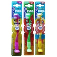 Детская зубная щётка Лонга вита "for kids" (мигает, на присоске)